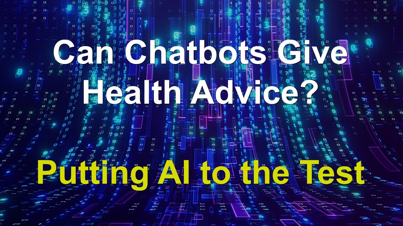 Can Chatbots Give Accurate Health Advice? Researchers Put ChatGPT to the Test.