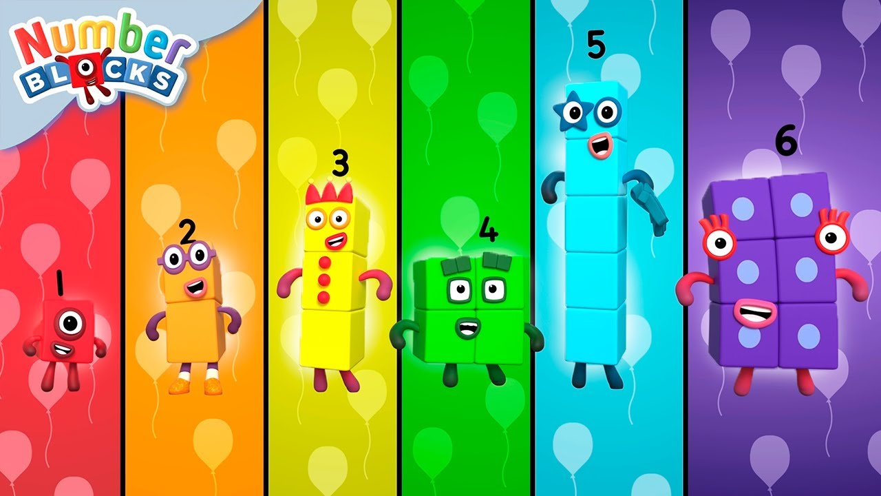 Z&auml;hlen lernen | Numberblocks auf Deutsch | Vollst&auml;ndige Episoden | MUSTER und SEQUENZEN