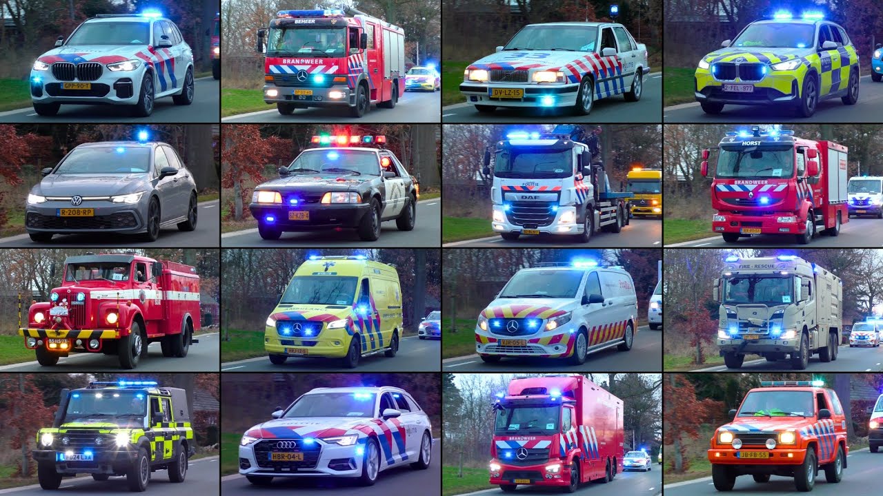 🚨 BLUE LIGHT RIDE 2025! | Grote optocht met heel veel hulpdiensten naar VieCuri Ziekenhuis in Venlo!
