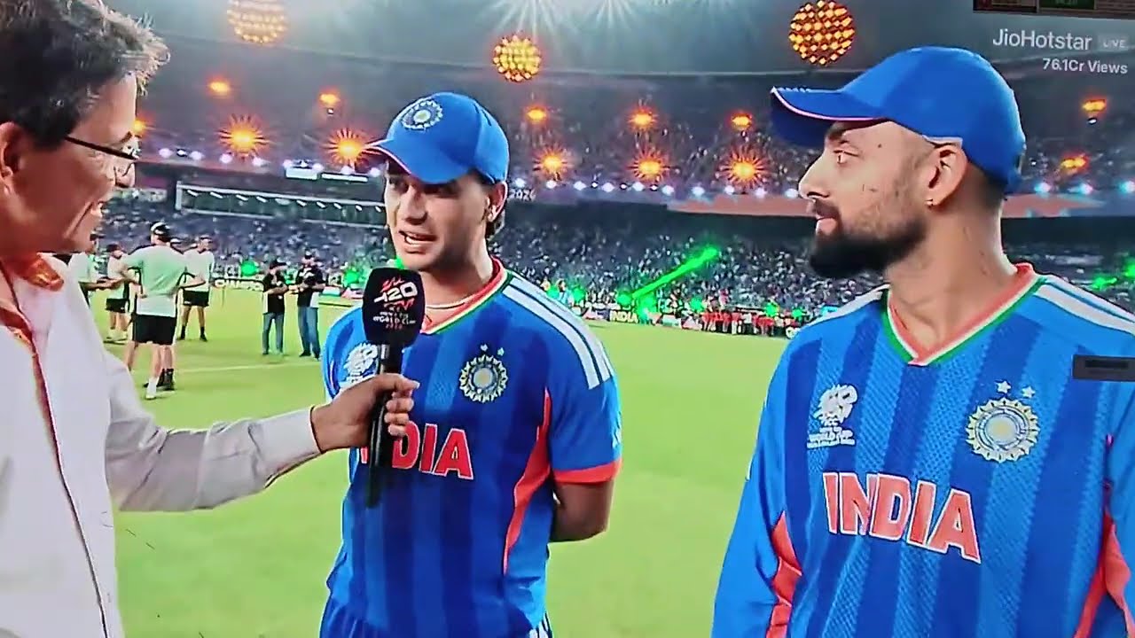 🏆India #IndiaChampions 🏆 #INDvsNZFinal 🔥 #T20WorldCup2026 #TeamIndia 🇮🇳
