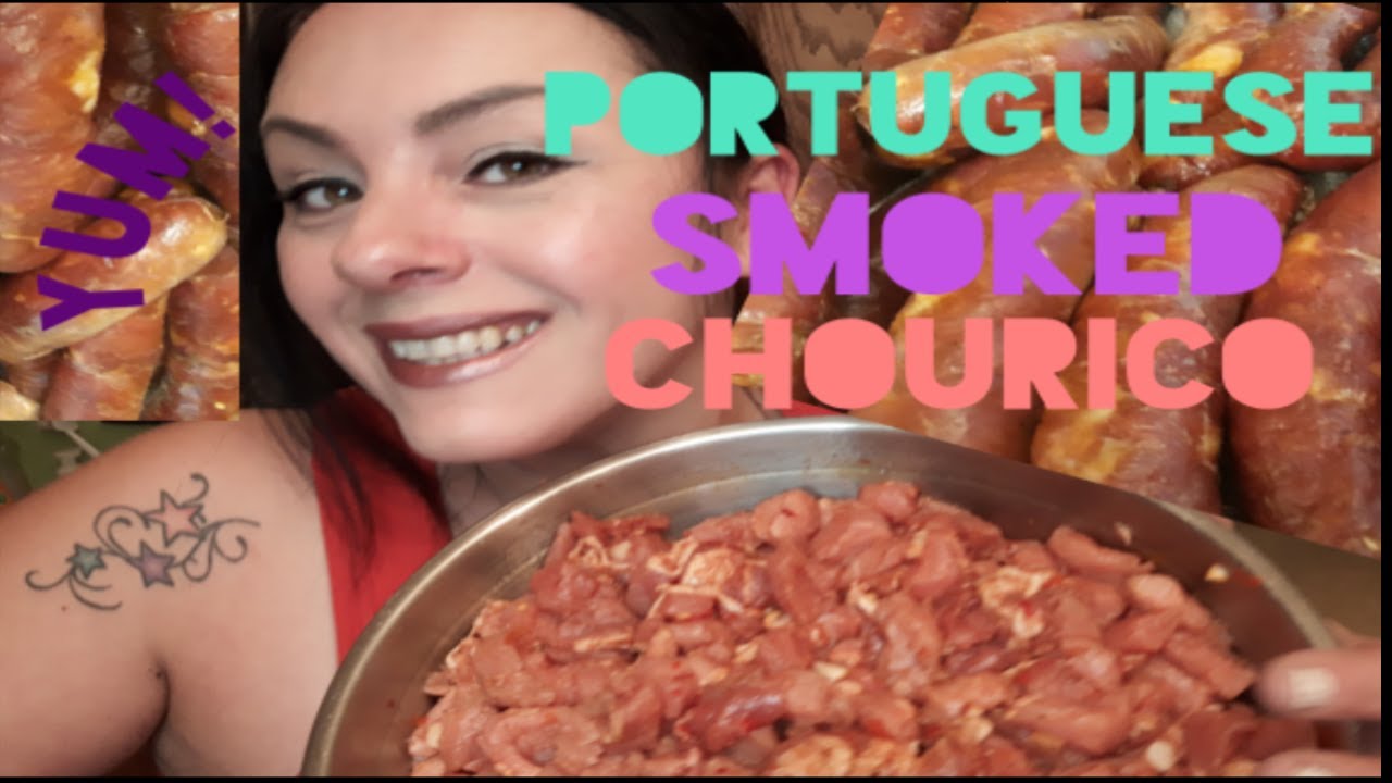 Making Portuguese Sausage (Chourico)
