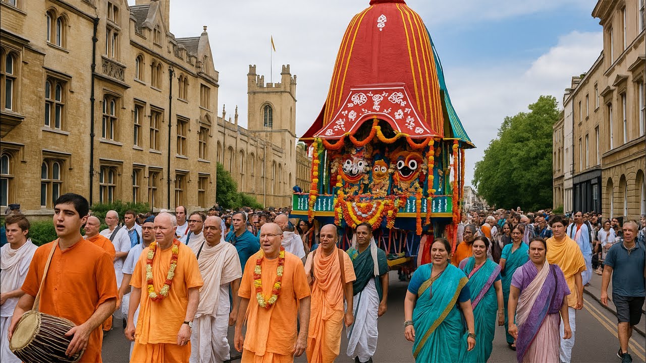 🔴 LIVE Now: Krishna Festival in Cambridge &ndash; Join the Celebration!
