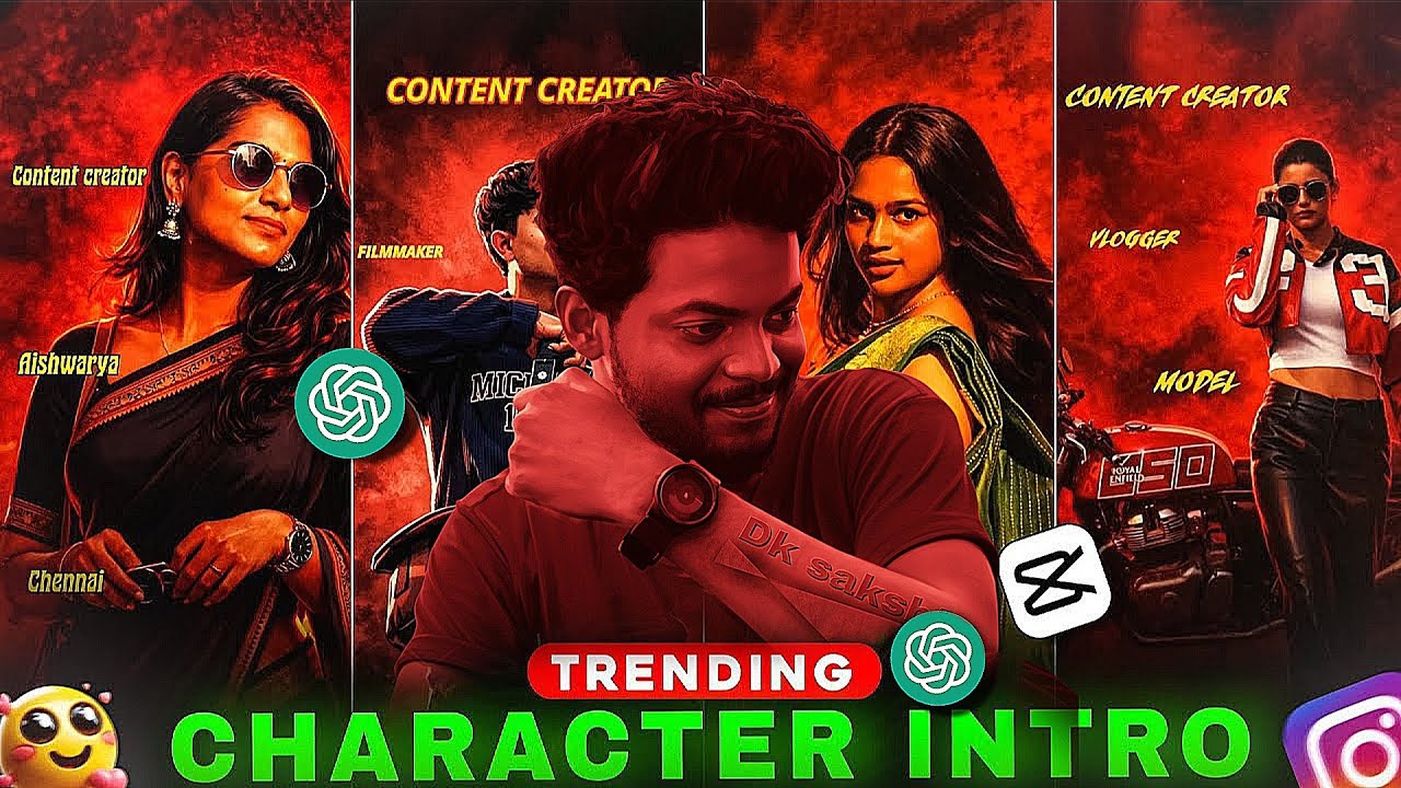 सिर्फ 1 मिनट में अपना Character Intro बनाएँ! 😱 AA23 Trending Style  2026
