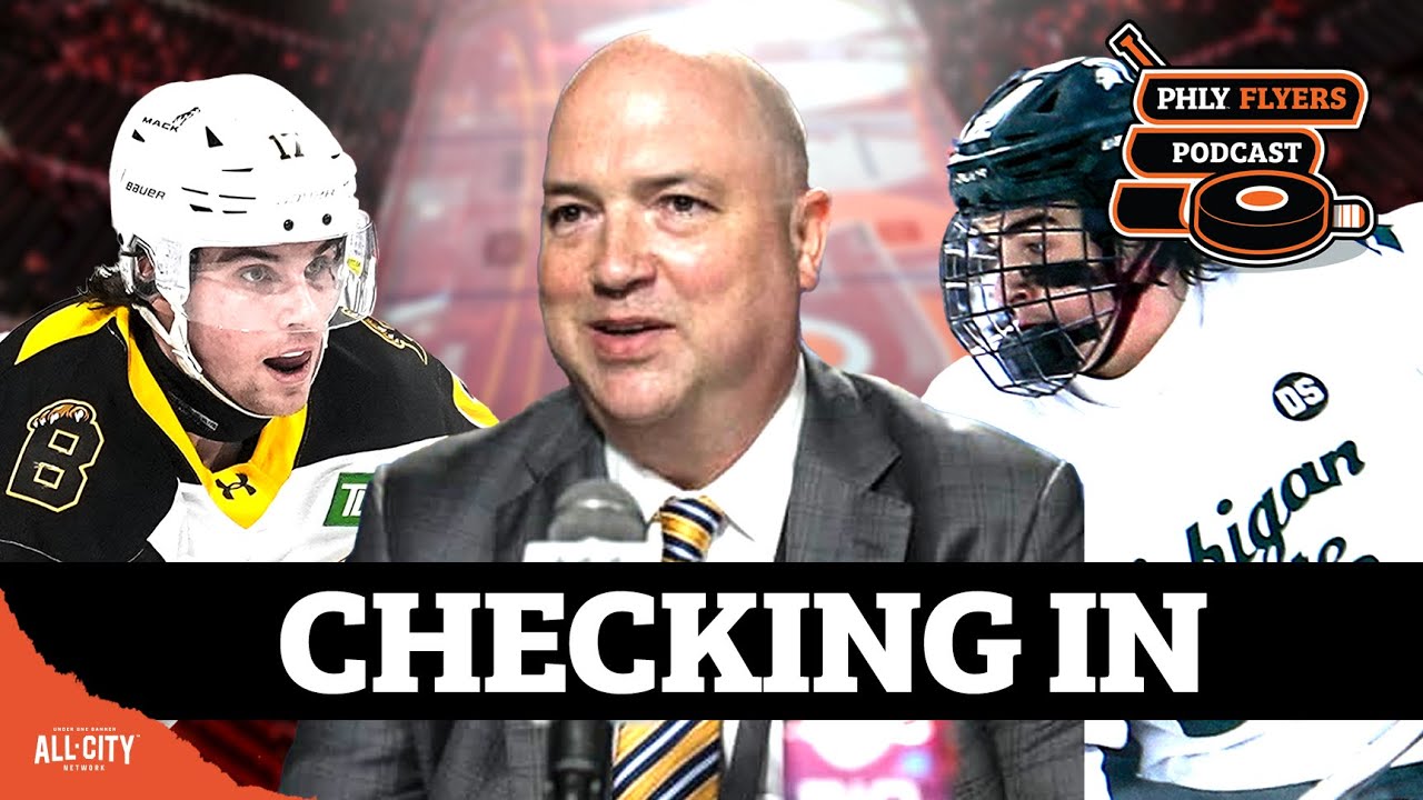 Checking on Flyers TOP prospects Porter Martone, Jett Luchanko, and more | PHLY Flyers Podcast