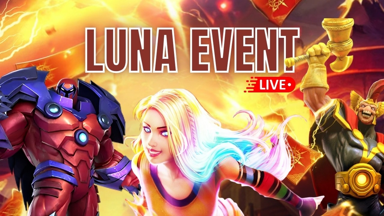 Luna Event! Lets cash in some tickets! Join on twitch! Marvel contest of champion!