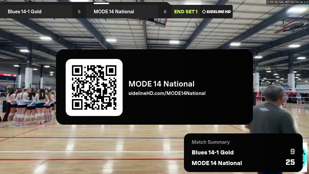 MODE 14 National vs. Blues 14-1 Gold (2026.02.14)