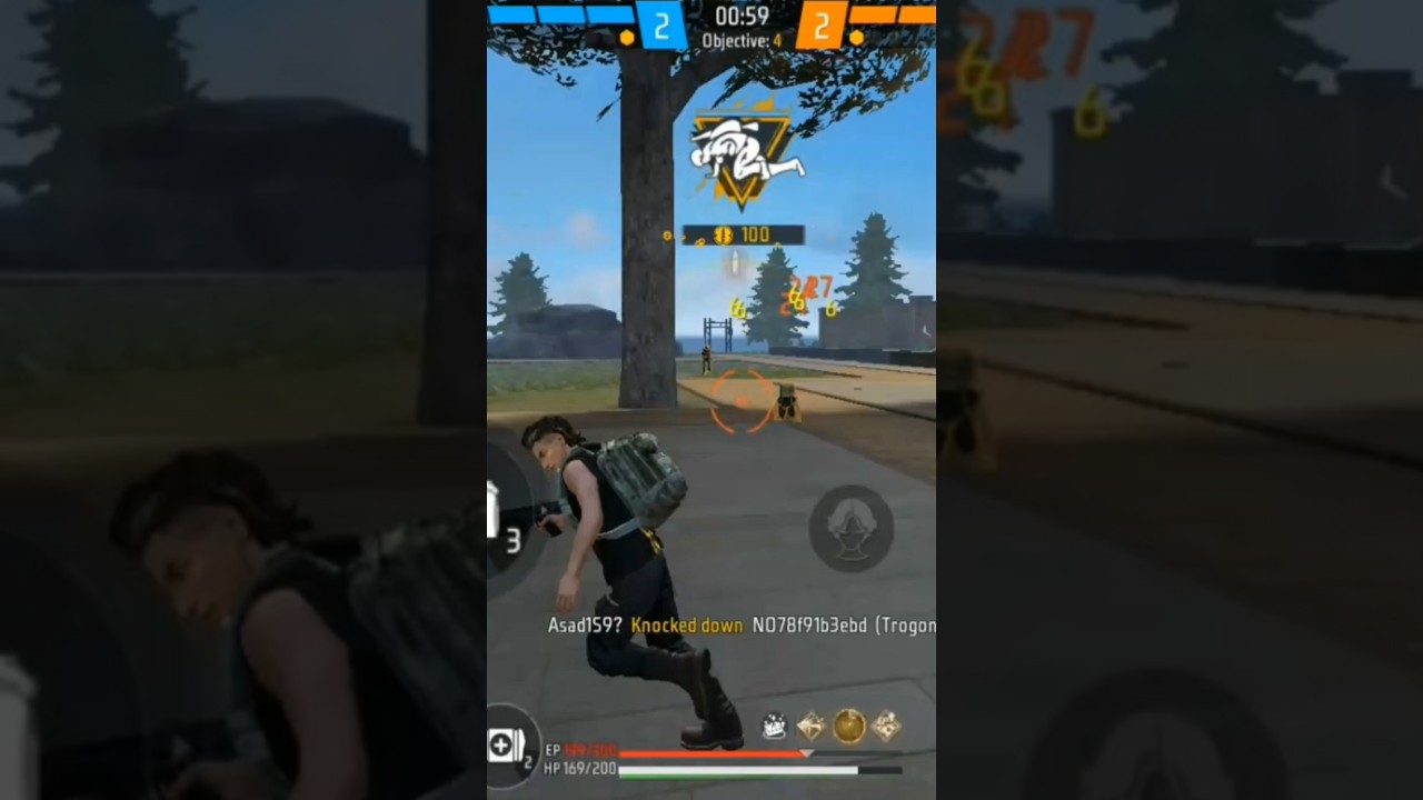 free fire moment speed smoth gameplay asad gaming