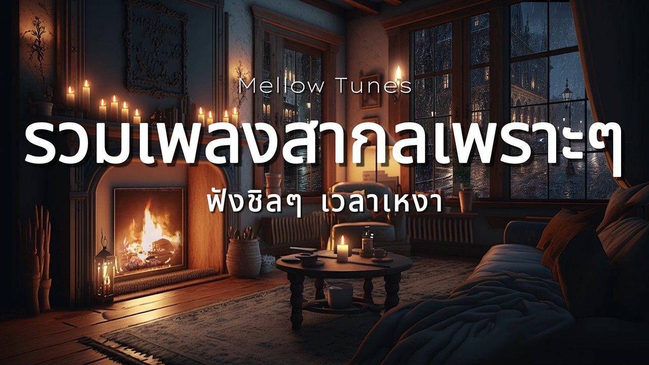 รวมเพลงสากลเพราะๆ ฟังชิลๆ เวลาเหงา - By Mellow Tunes
