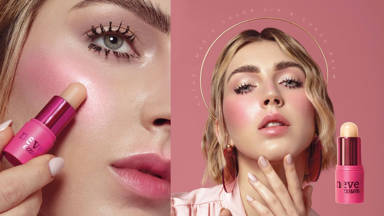 Presentazione balsamo pH reagente labbra & guance ESTASI MAGIC 💕 - Neve Cosmetics