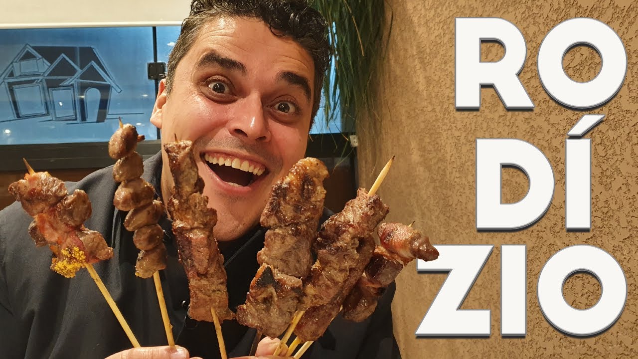 Rodízio de Espetinho - Eu Não Conseguia Parar de Comer!