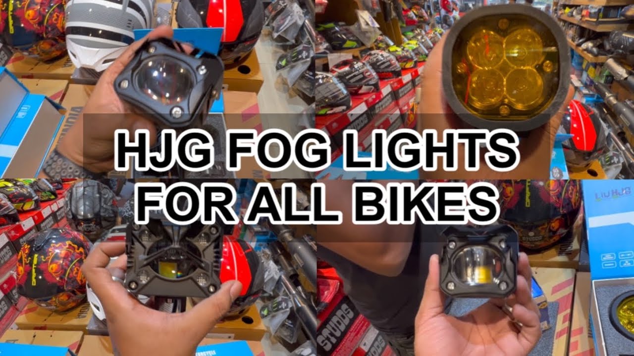 HJG Fog Lights || at a Low Price || MOTOCRAZE DESIGNS ||