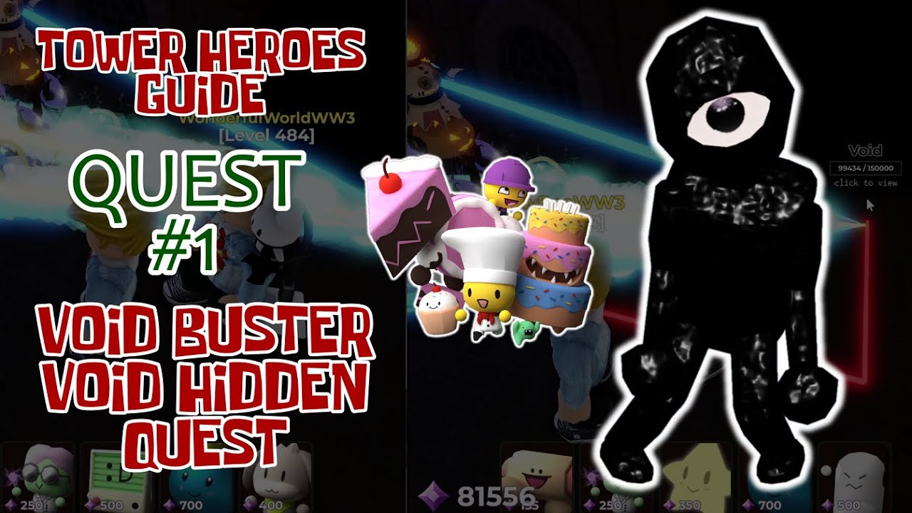 VOID BUSTER Secret Quest in Roblox Tower Heroes