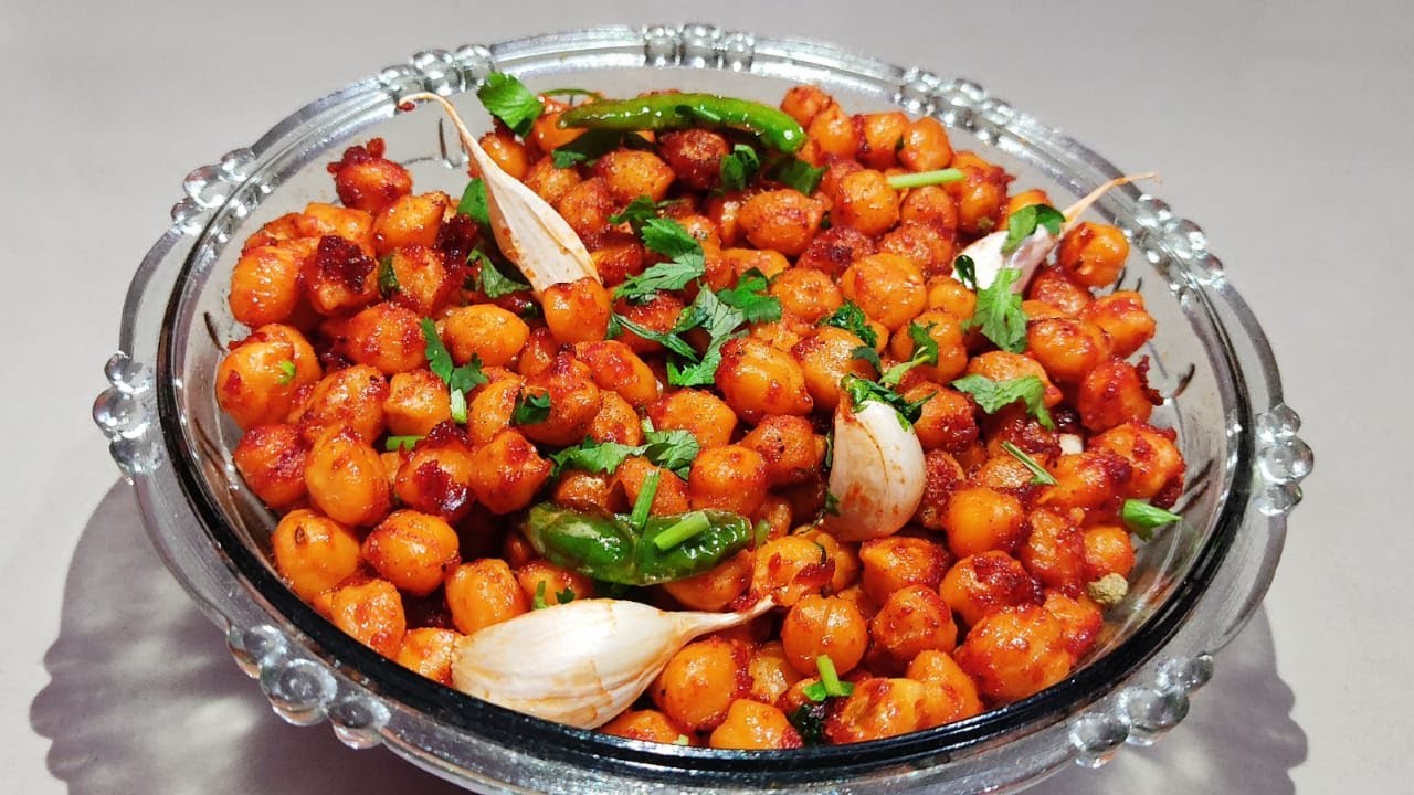 ड्राई चना | स्वादिष्ट, मसालेदार चटपटे ड्राई चना | Dry Chana Recipe in Hindi | Zaiqua Kitchen