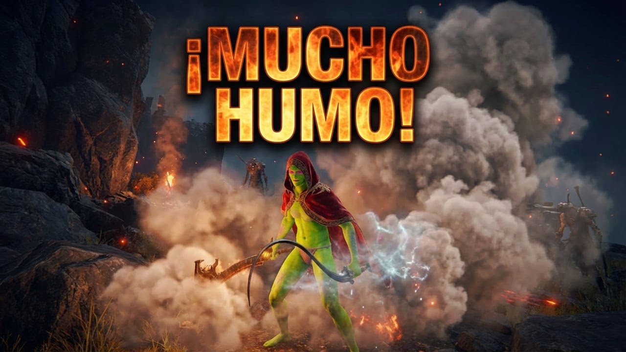 Elden Ring Gameplay Español EP 11 !!La mazmorra Del humo!!