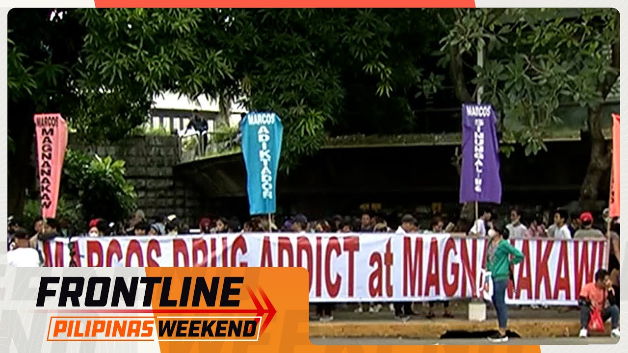 Nagpoprotestang Duterte supporters, nakaaabala  na umano sa misa sa EDSA Shrine | Frontline Weekend