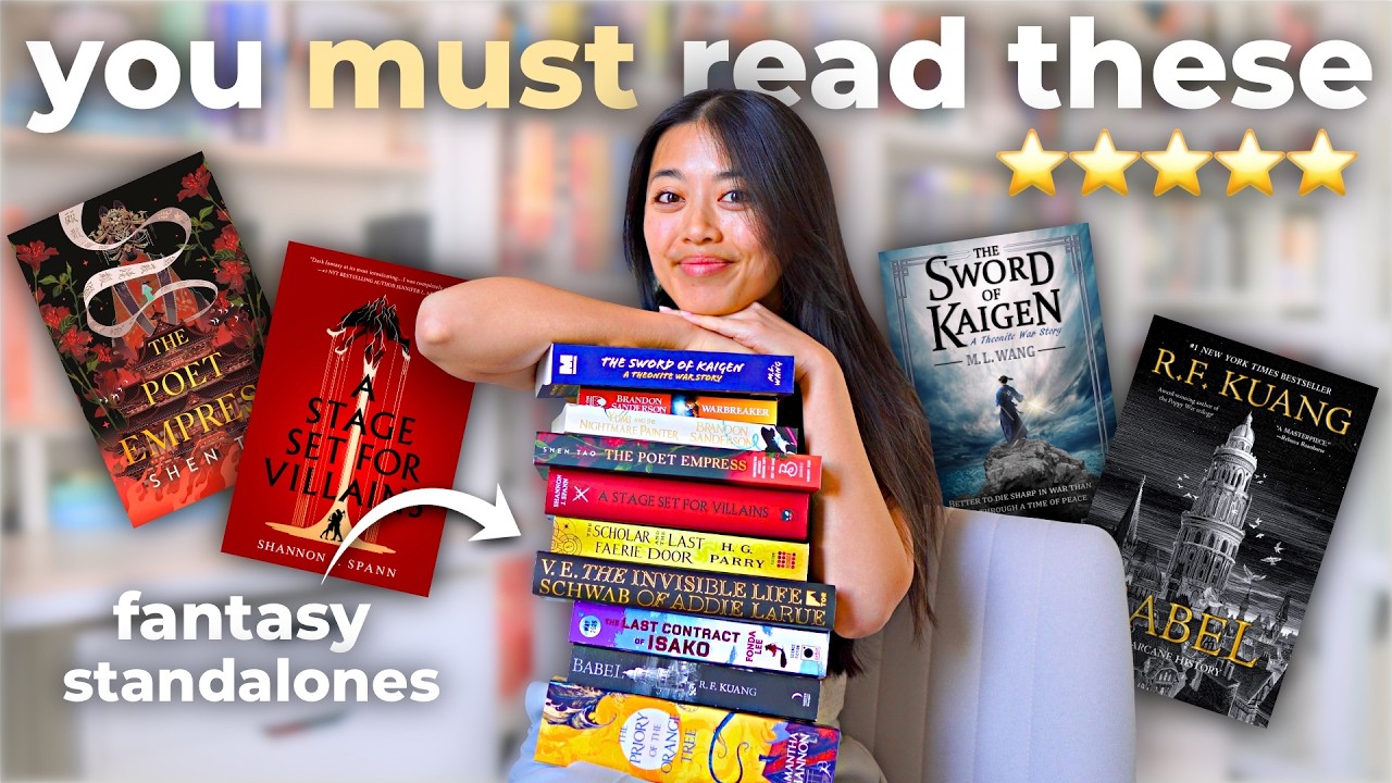 these fantasy standalones are SO GOOD (...they deserve to be a series) 📚⭐️