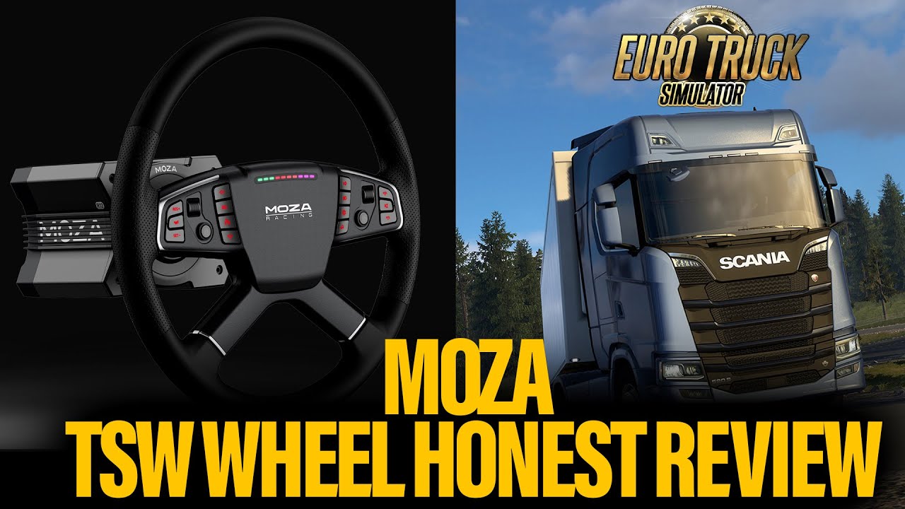 MOZA TSW Truck Steering Wheel | The New King of Truck Sim?
