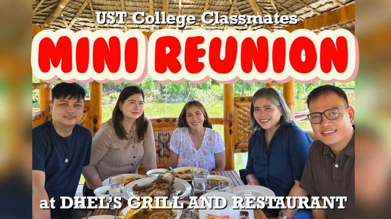 UST College Classmates Mini Reunion at Dhel&rsquo;s Grill and Restaurant Malolos Bulacan