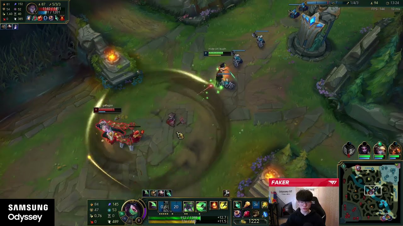 Faker Akali vs Sylas