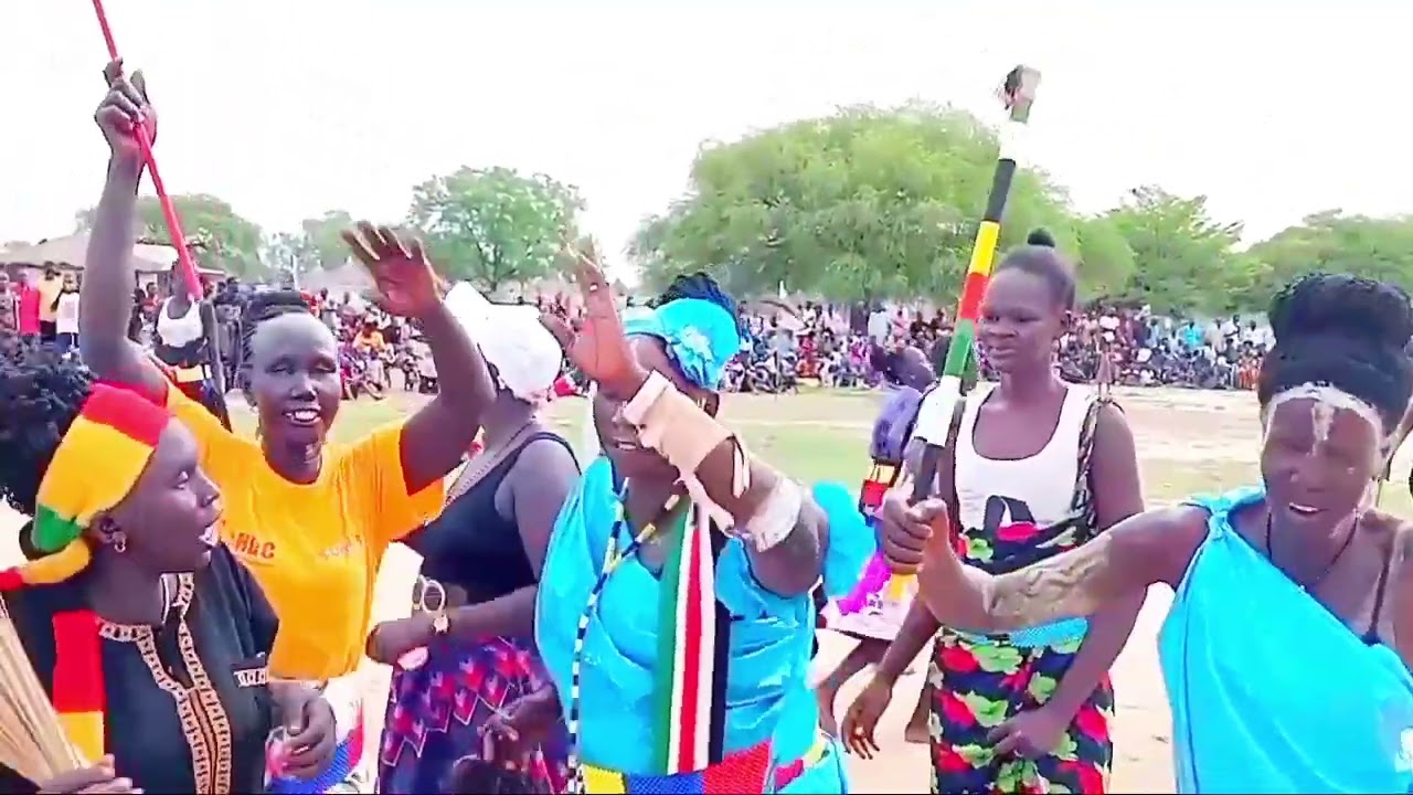 Massive wrestling competition in Panyagoor, Padool (Kongor) - Pan Alaak (Ayual)
