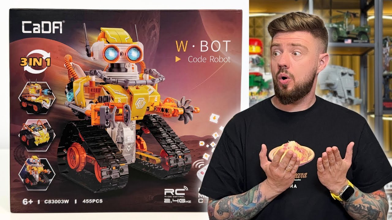 W.BOT CODE ROBOT 3 W 1 🤖 CADA C83003W RECENZJA