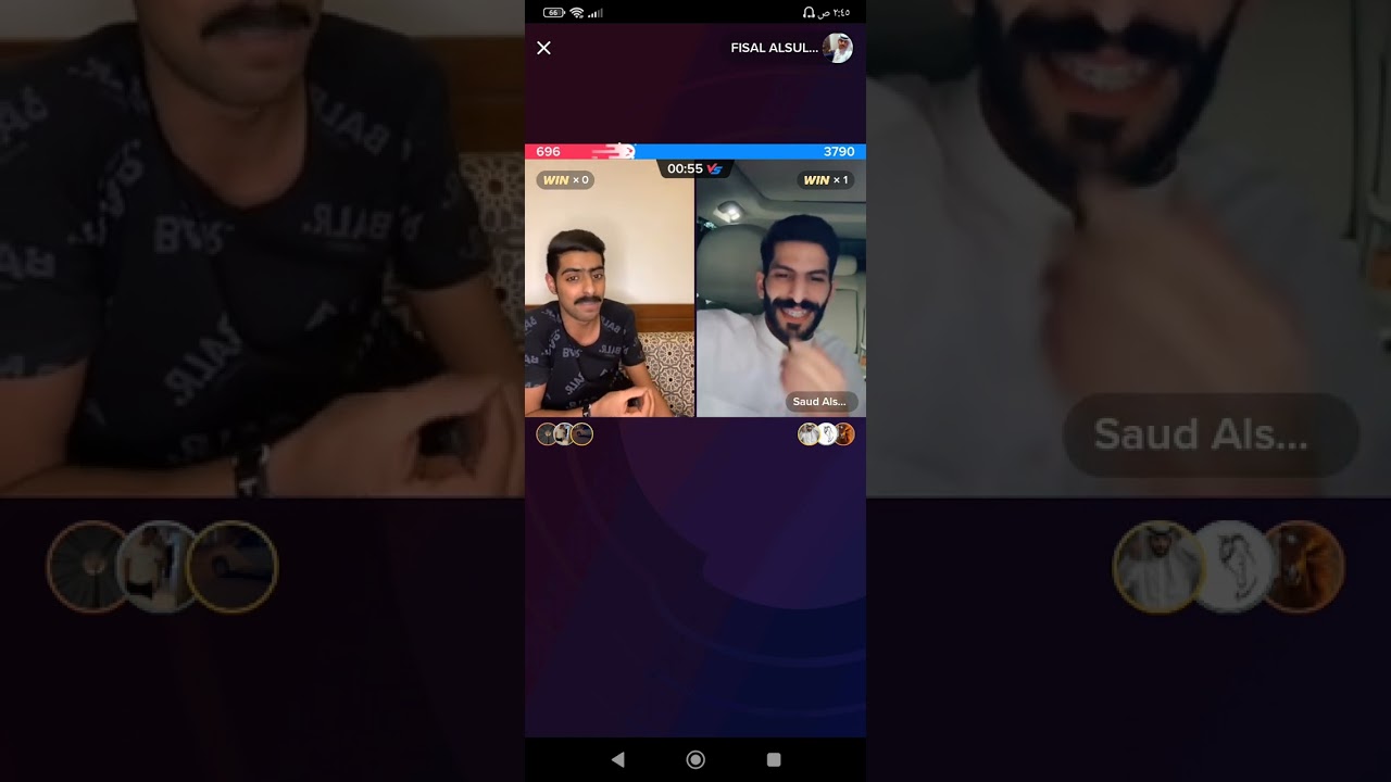 اول لايف يجمع فيصل الصليلي مع سعود الصليلي لاتنسو الايك وتعليق جميل مثلكم✨