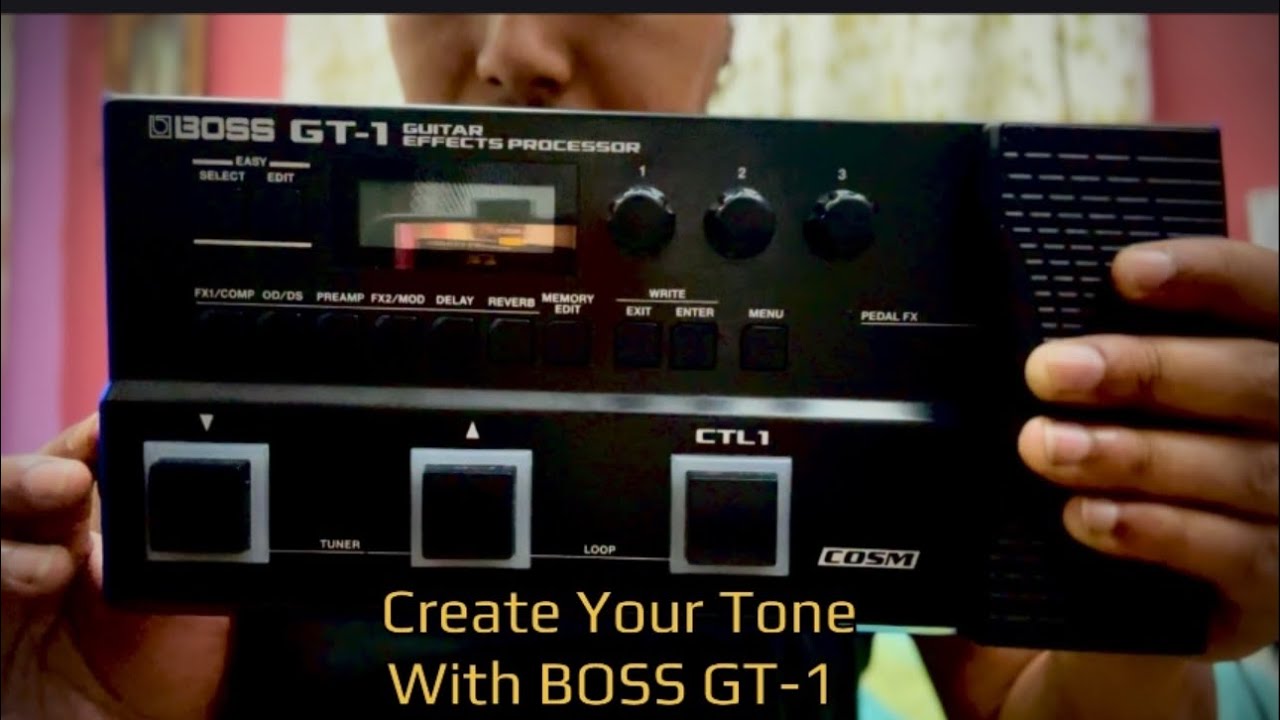 Create Your Tone With BOSS GT-1 #bossgt1 #bossofficial #multieffects #ibanezpremium @bossjapan2362