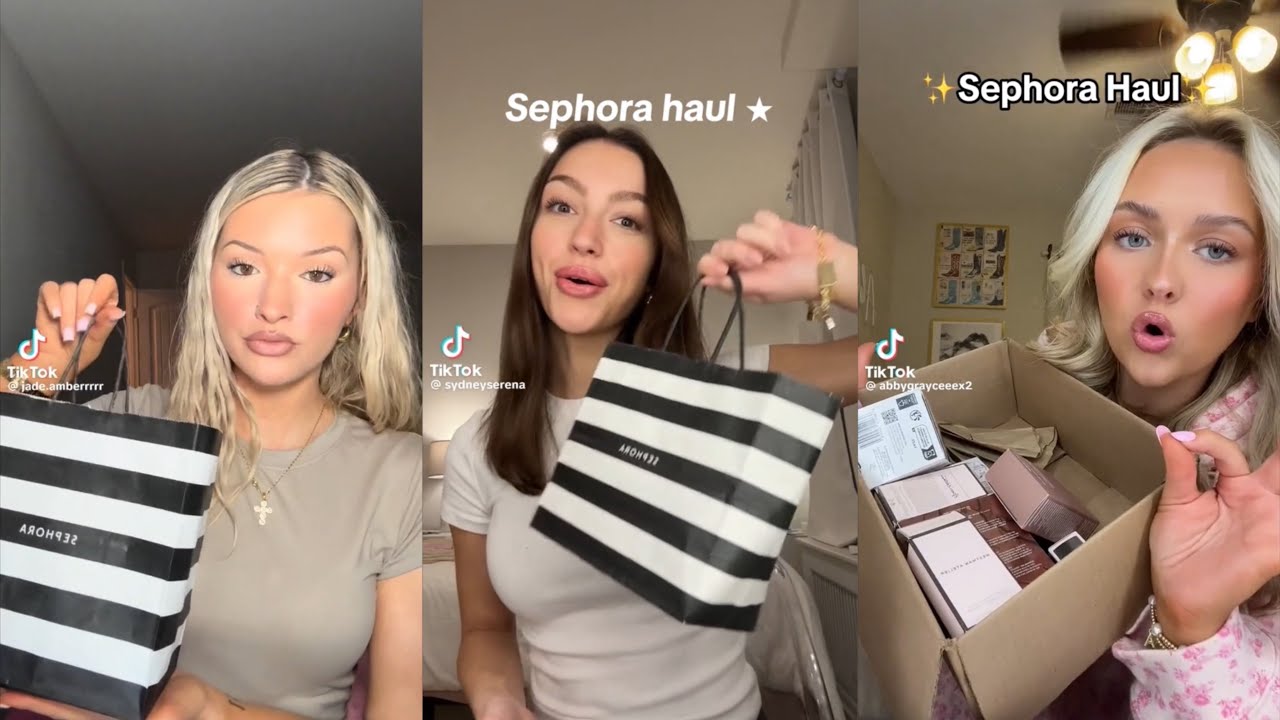 Sephora haul - TikTok compilation