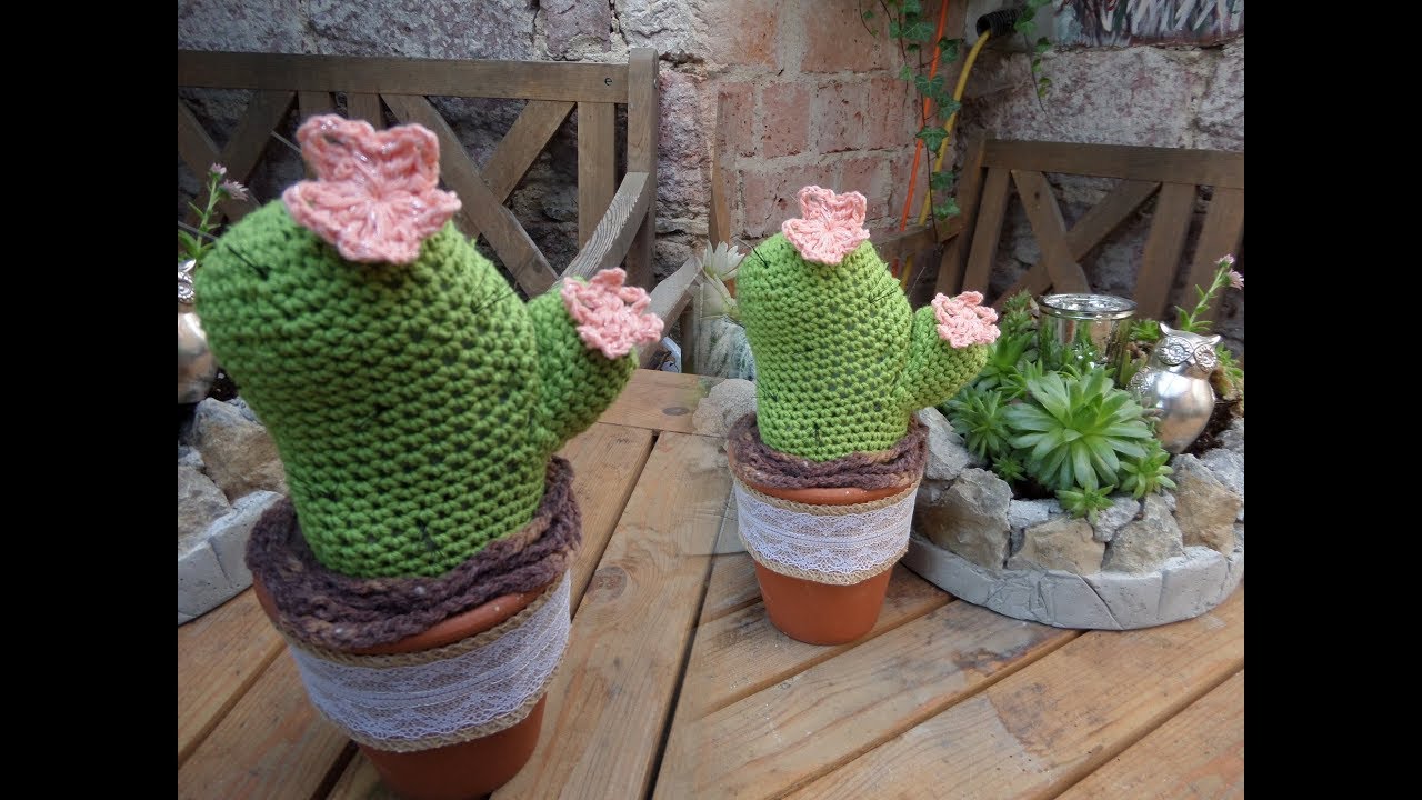 DIY- Kakteen häkeln leicht gemacht & MEHR :)