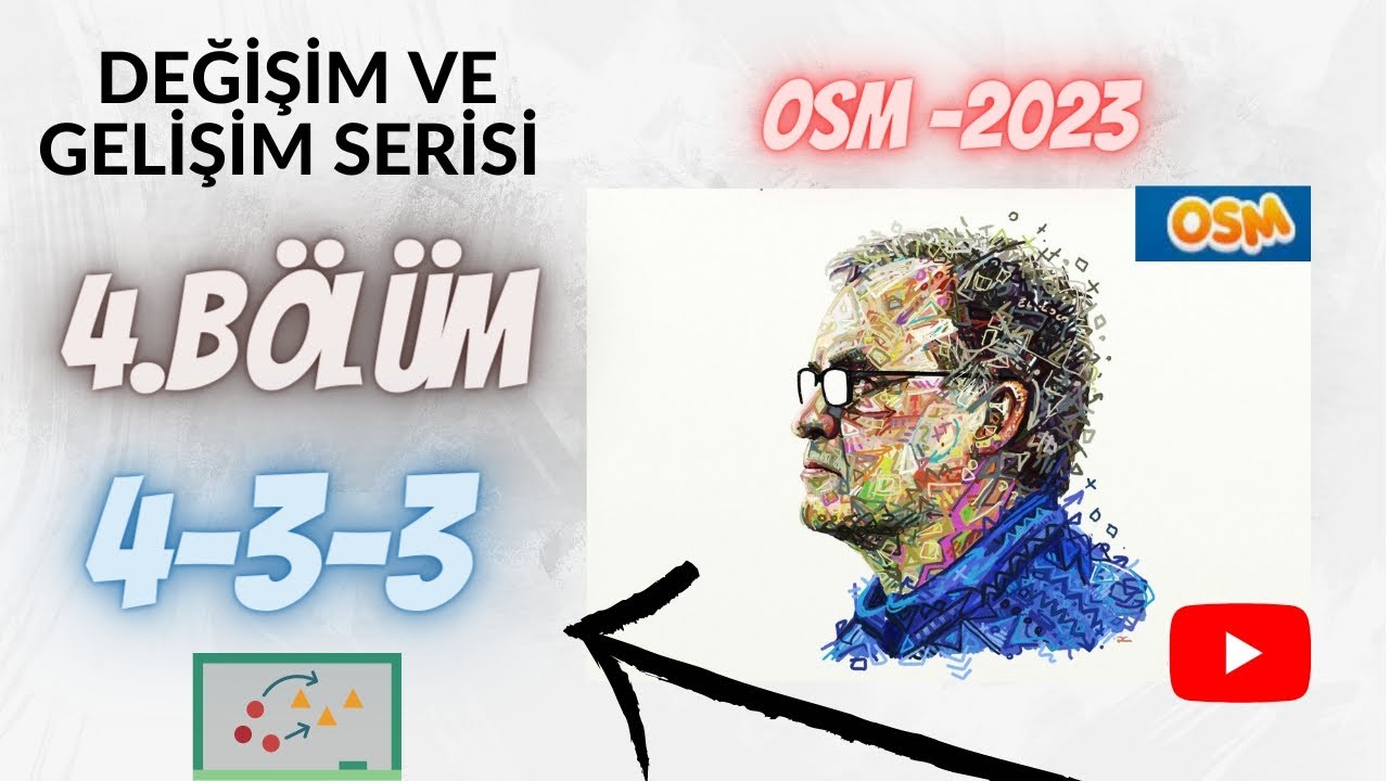 OSM 2023 | 4-3-3 TAKTİĞİ ÜZERİNE | 4.BÖLÜM | Baskı,Stil,Tempo ayarları | 1