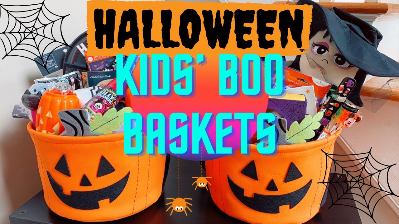 KIDS' HALLOWEEN BOO BASKET IDEAS | TARGET • HOMEGOODS • SPIRIT HALLOWEEN FINDS 🎃