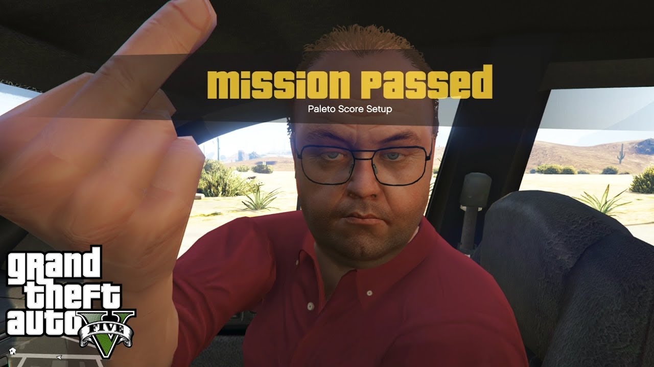 GTA 5 - What Happens if MICHAEL WINS The Race Against TREVOR