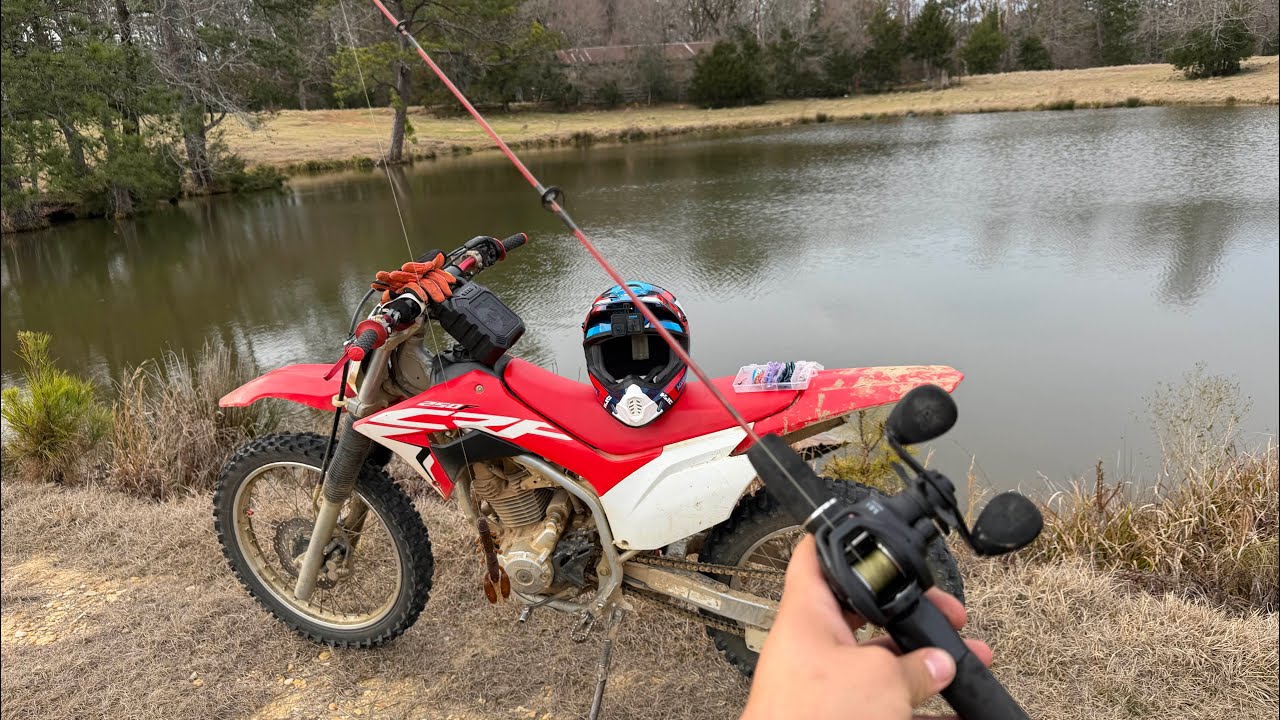 Taking the 250f￼ fishing 