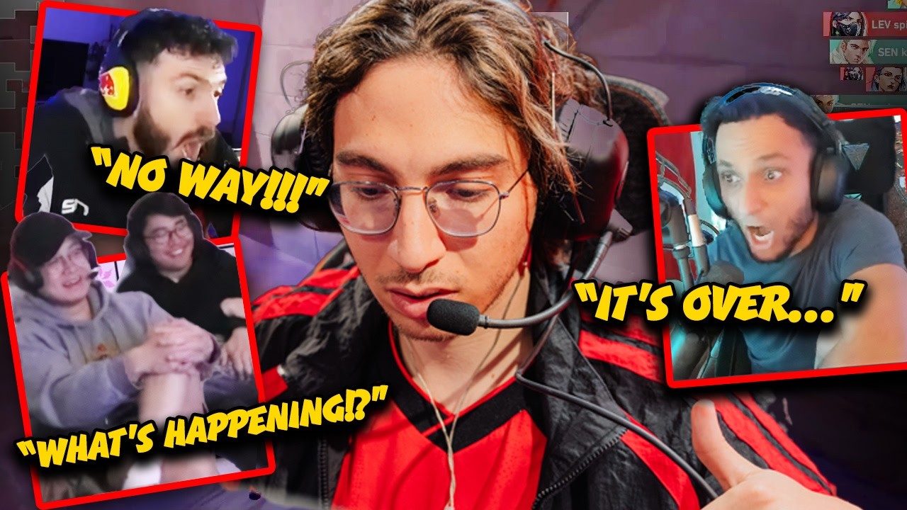 Streamers React to Sentinels getting eliminated...