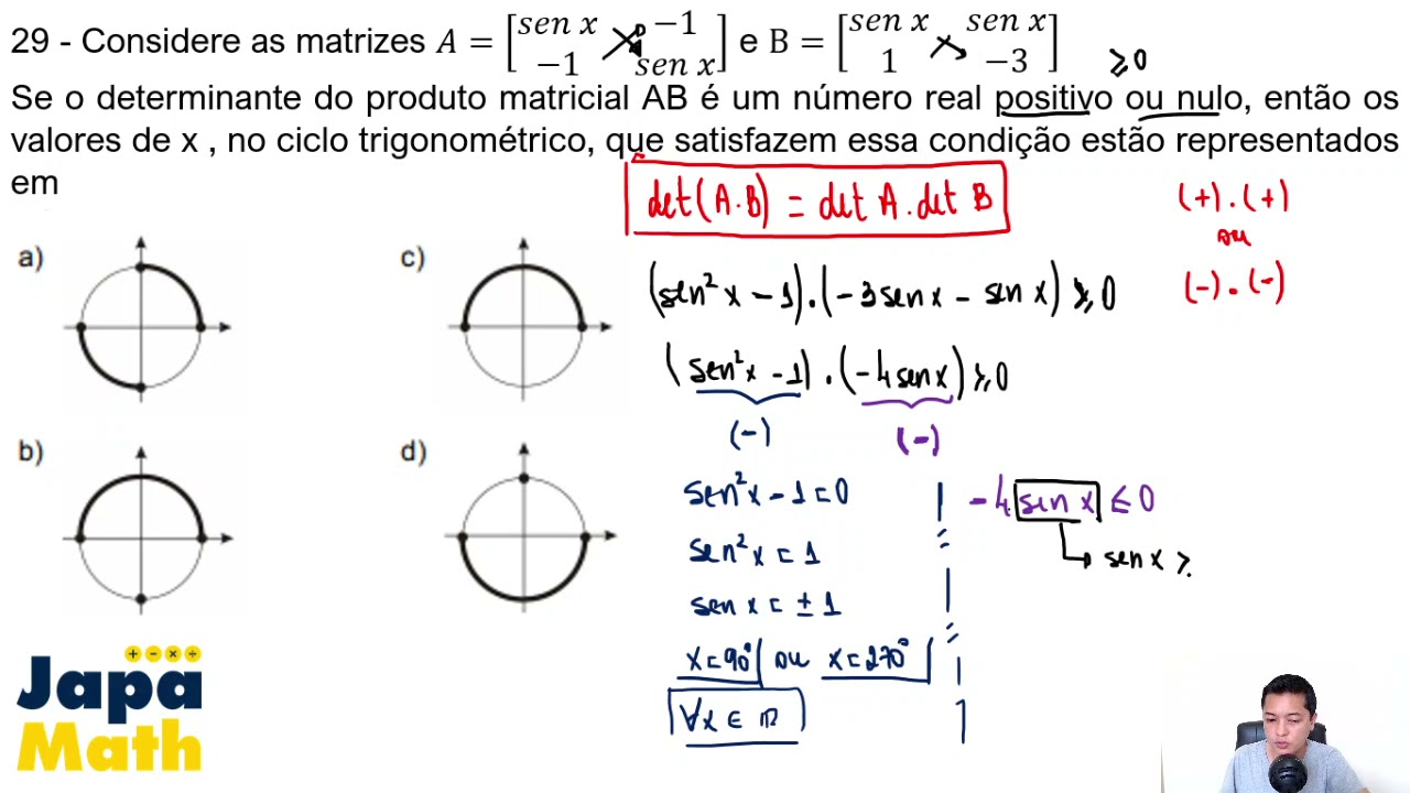 Prova AFA Resolvida(2018 - 2019) - Matemática - Questão 29
