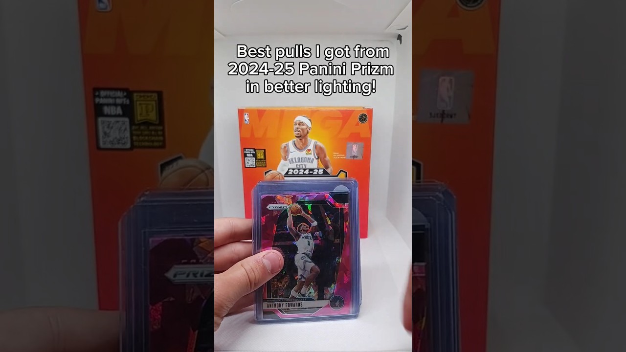 Best pulls from 2024-25 Panini Prizm Basketball Mega box!