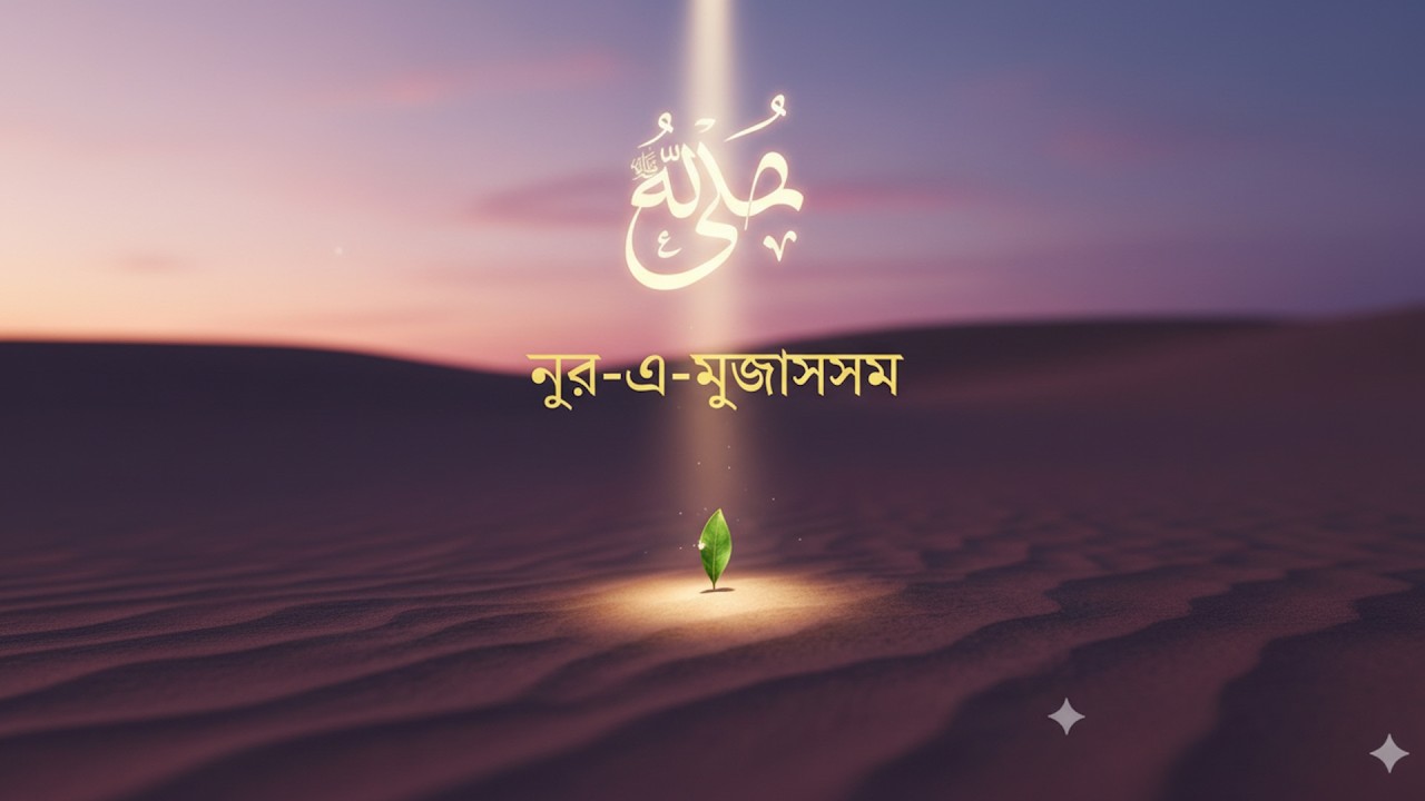 নূর-এ-মুজাসসাম - নূরনবীজির শানে হৃদয়স্পর্শী নাশিদ |  New Bangla Nasheed 2026 | Arsh Melody