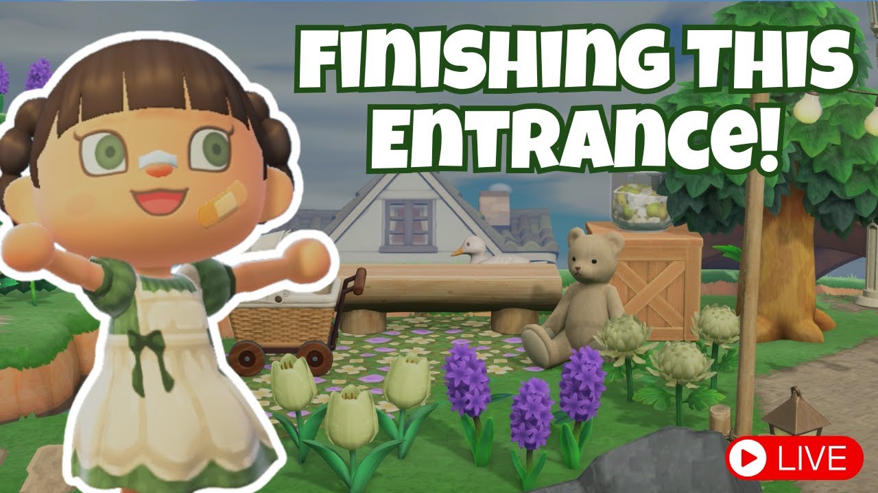 MOCHI | Back to Finish My Entrance on My Switch 2 Island! ACNH 3.0
