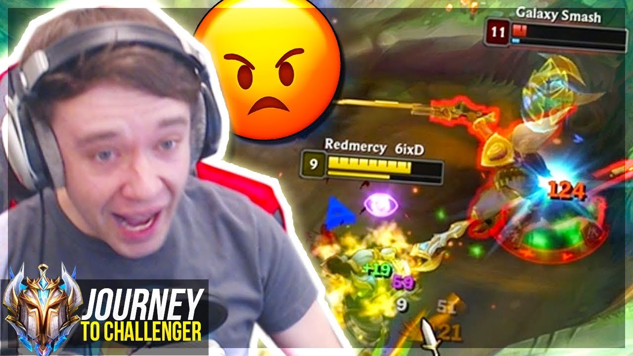 I'VE NEVER GOTTEN THIS TILTED BEFORE.. AAHHHHHHH - Journey To Challenger | LoL