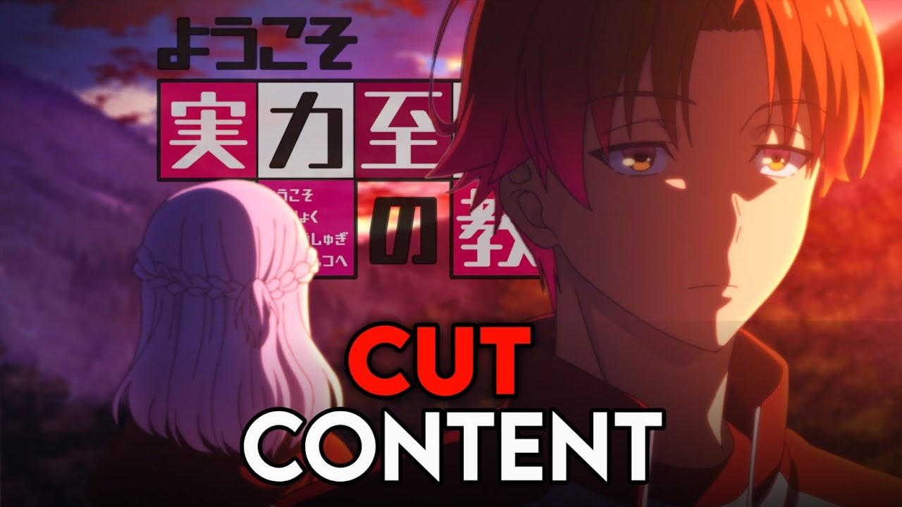 EPISODE 1 CUT CONTENT | CLASSROOM OF THE ELITE SEASON 3