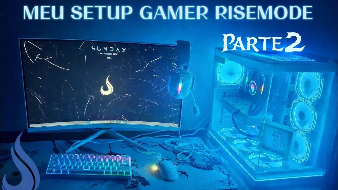MONTANDO MEU SETUP GAMER RISEMODE COMPLETO 2026