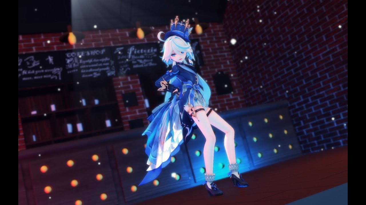【Genshin Impact MMD／4K／60FPS】Furina【I'm ill】
