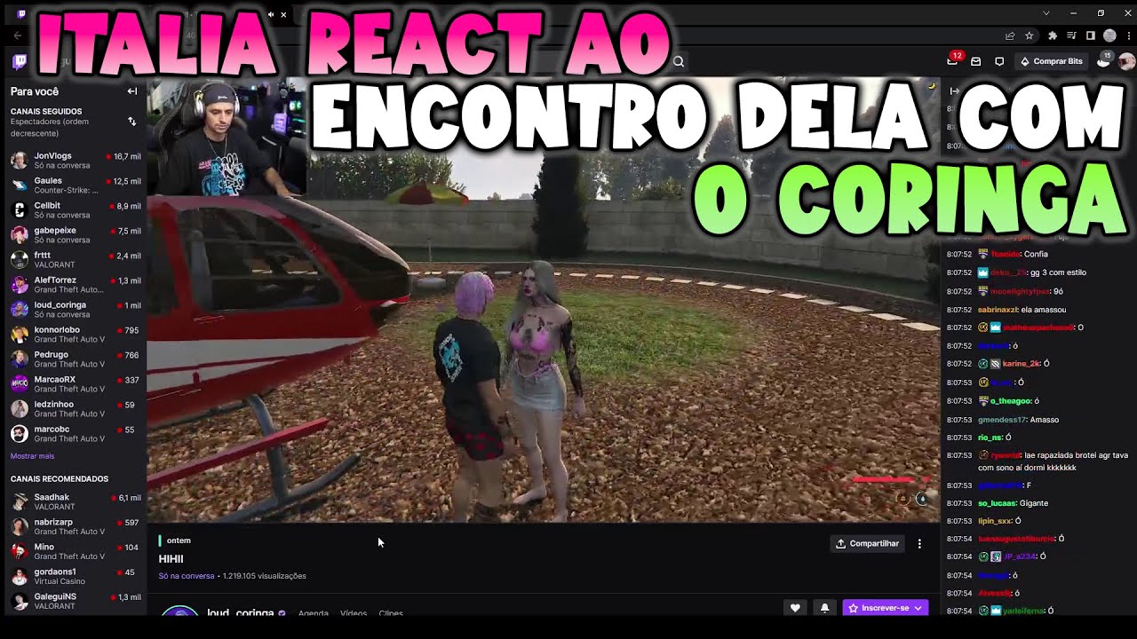 ITALIA REACT AO ENCONTRO DELA COM O CONNOR E FALA SE IRIA PARA FRANÇA😱#italia #connor