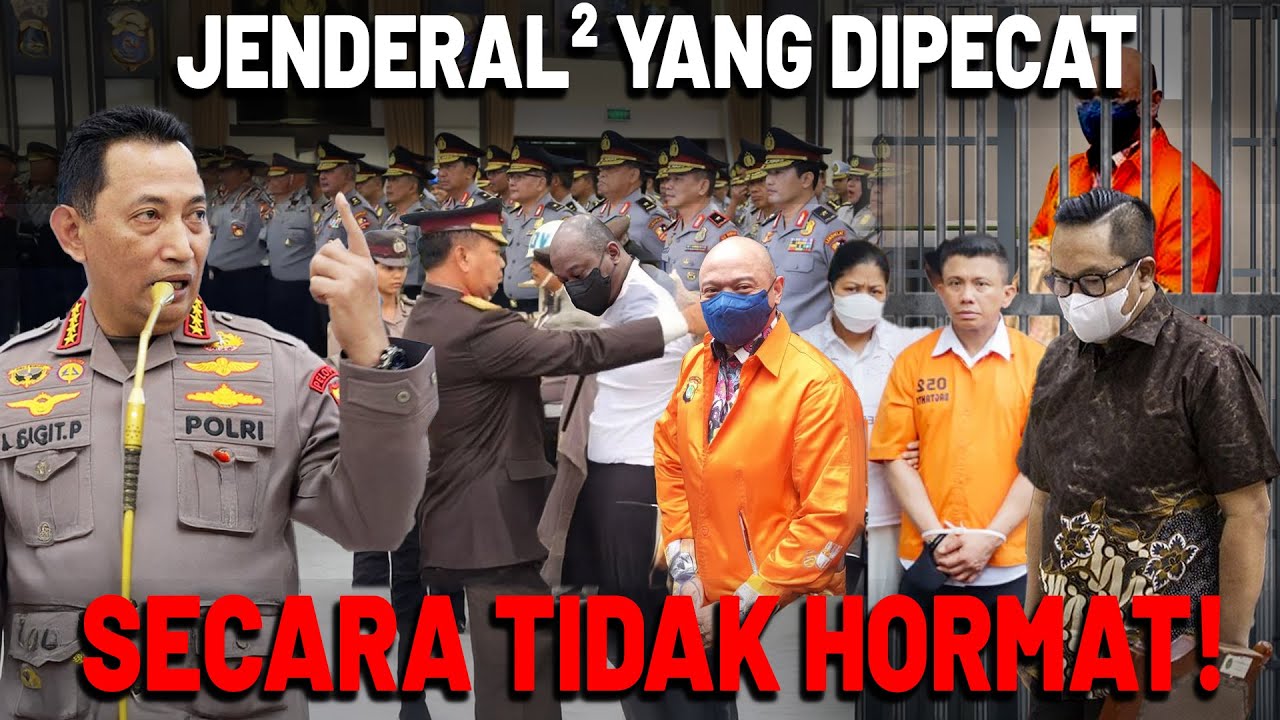BAKAL DI EKSEKUSI MATI TAHUN 2026? Nasib Miris Para Jenderal Polisi yang Tersandung Kasus Besar