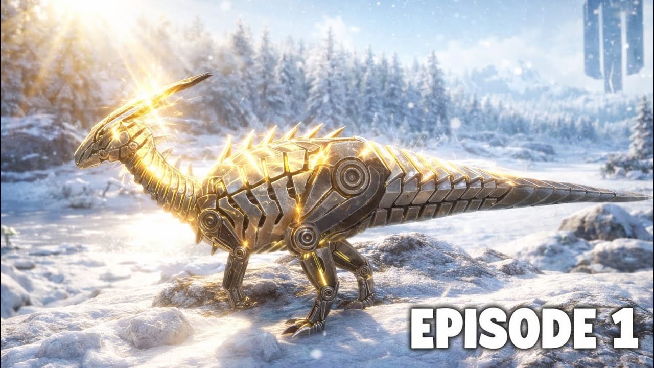 ARK Solo Survival [THE ISLAND] Series Episode - 01 (Taming Parasaur and build small base)