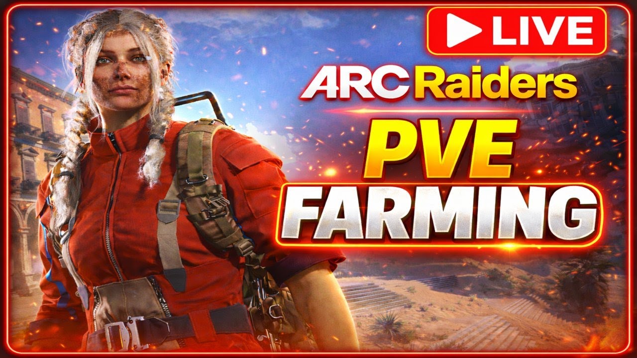 ARC Raiders PvE Farming LIVE 🔴 Loot & Chill Gameplay