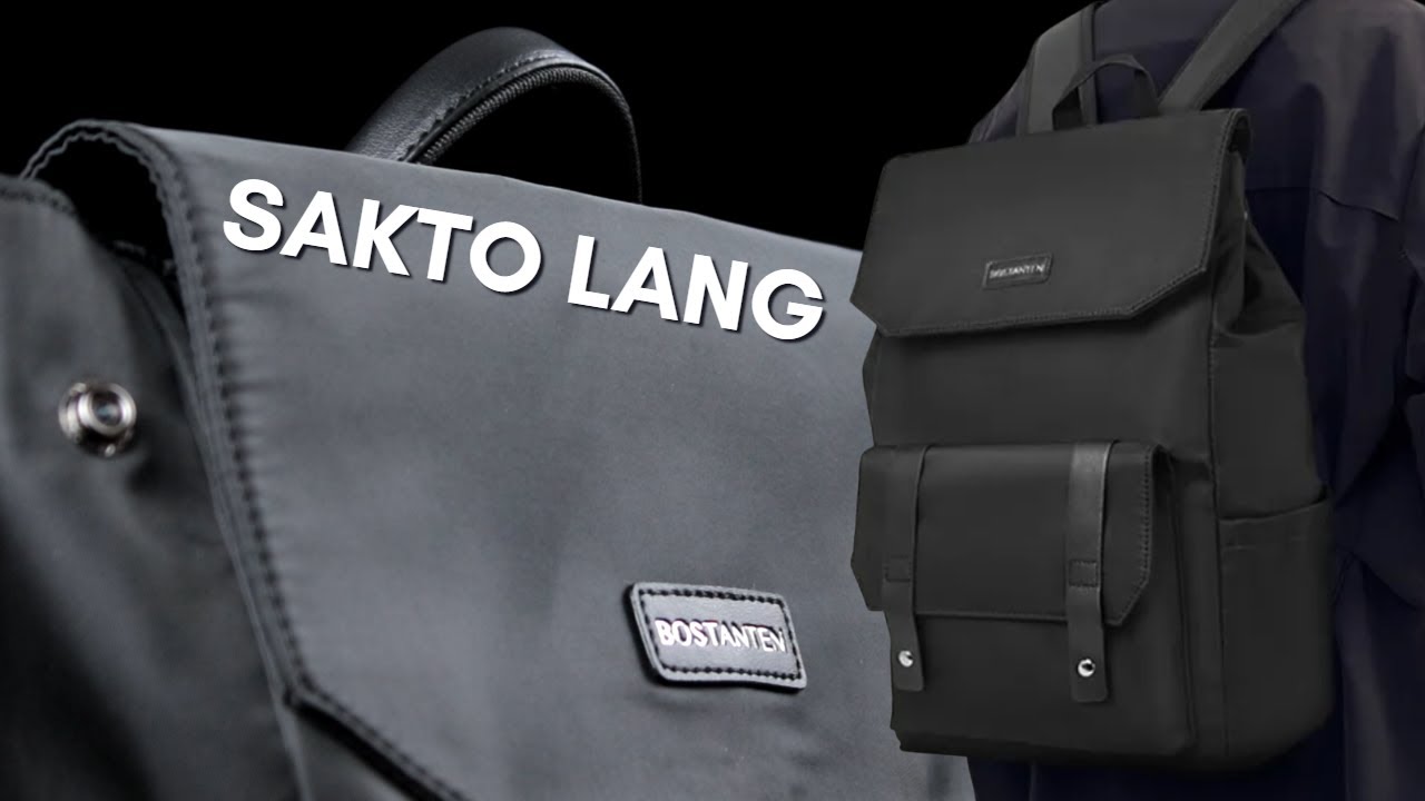 Maganda ba Quality? Korean BOSTANTEN Backpack #ejbits #review
