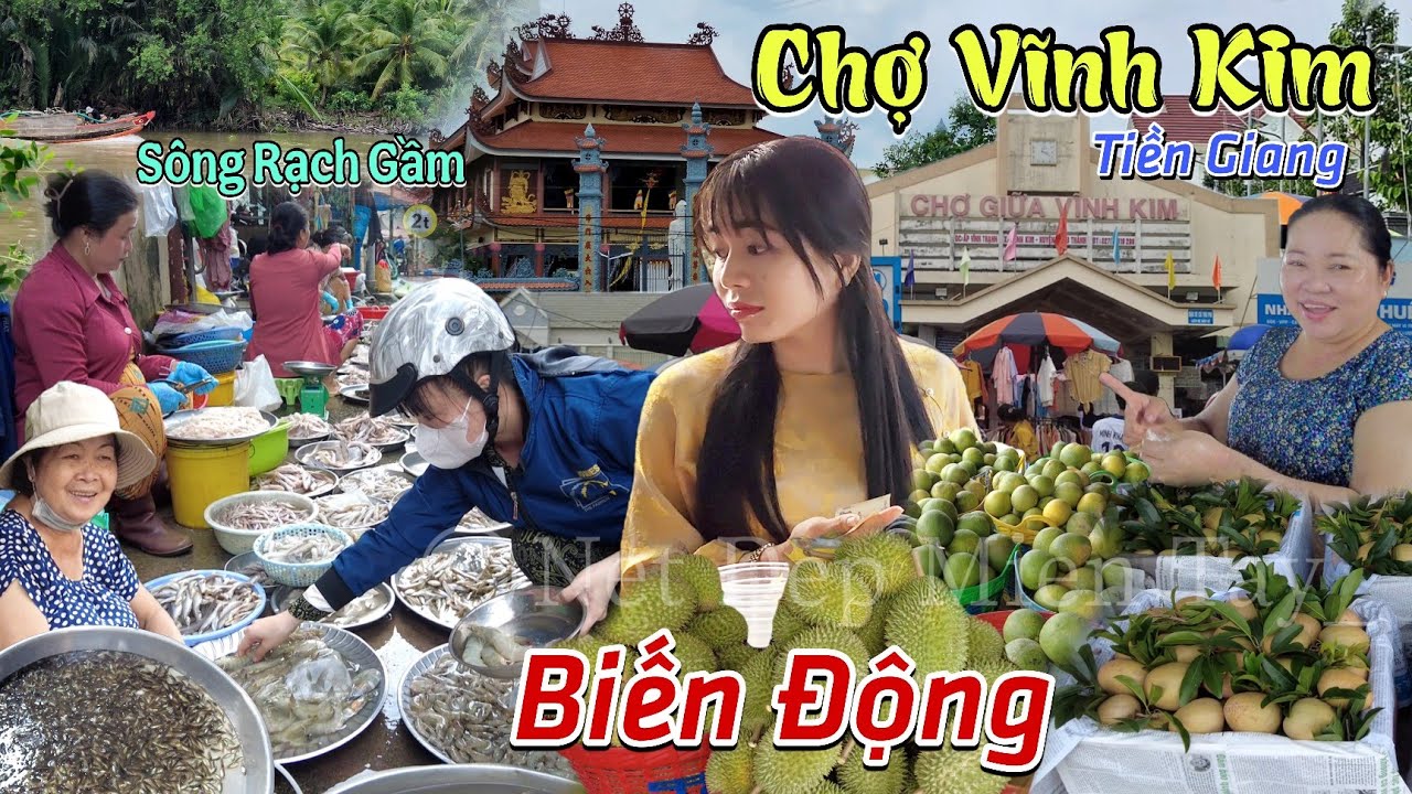 Biến Động Chợ Giữa Vĩnh Kim Tiền Giang Trái Cây Giá Rẻ Khủng Hoảng, Chợ Đông Hòa Xôn Xao Cuối Tuần