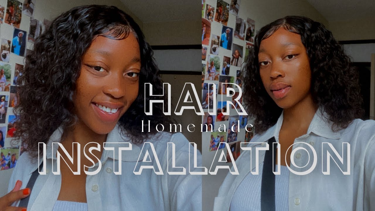 Hair #installation helped by my friend