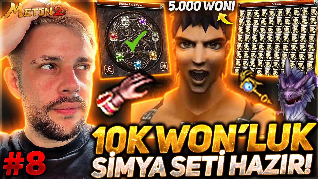 10.000 WON'LUK KUSURSUZ PANEL HAZIR !! 🔥 5.000 WON'LUK BÜYÜK SATIŞ !! 🤑 METİN2 TR LUCİFER BÖLÜM 9